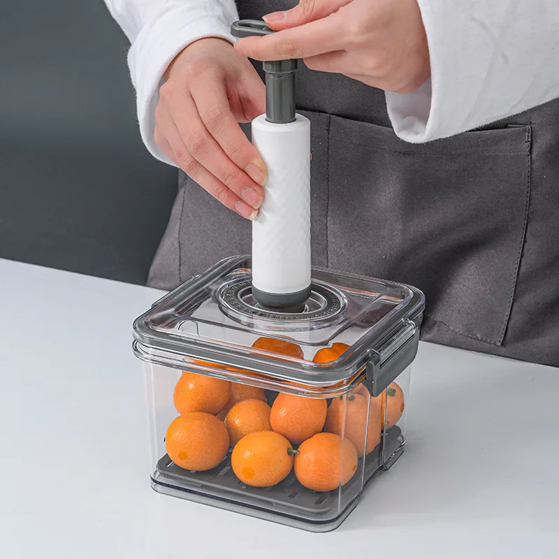 Commercial Kitchen Refrigerator - Caja transparente de almacenamiento de alimentos