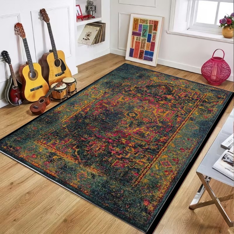 Commercial Kitchen Mats - Alfombra Vintage con diseño cortesano para