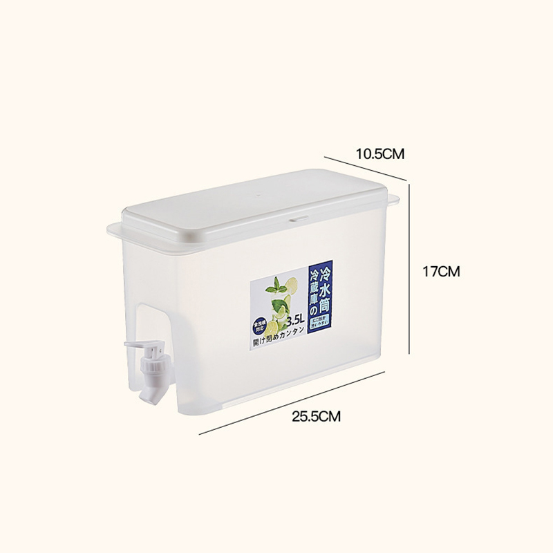 Cold Drink Dispenser - Dispensador de Bebidas con Grifo, Contenedor