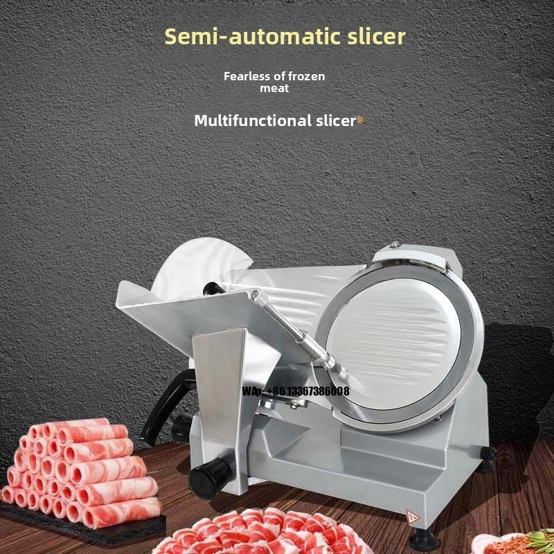 Meat Slicer Machine - Máquina cortadora de carne, rebanadora comercial