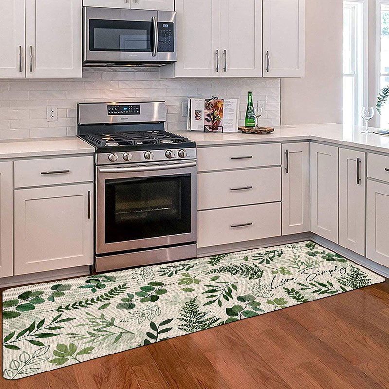 Alfombra de Cocina Minimalista - Commercial Kitchen Background reseña y precio