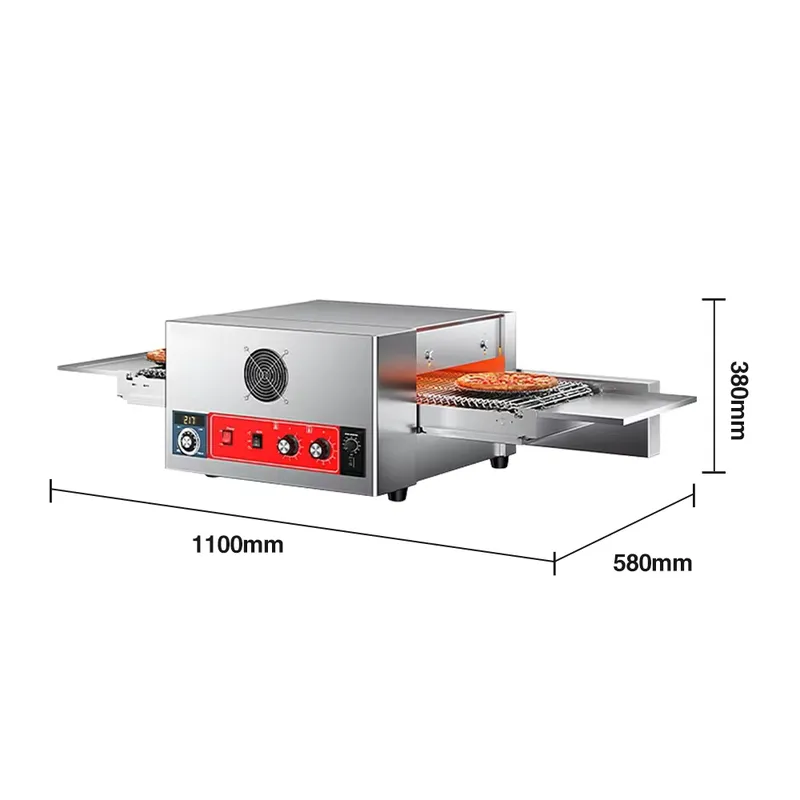 Horno de Pizza con Cinta Trans - Pizza Conveyor Oven reseña y precio
