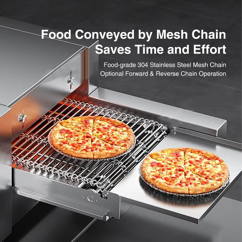 Horno de Pizza con Cinta Trans - Pizza Conveyor Oven reseña y precio