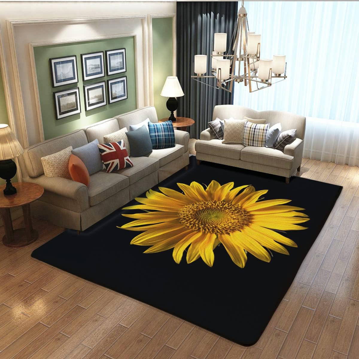 Alfombra antideslizante con fl - Commercial Kitchen Background reseña y precio