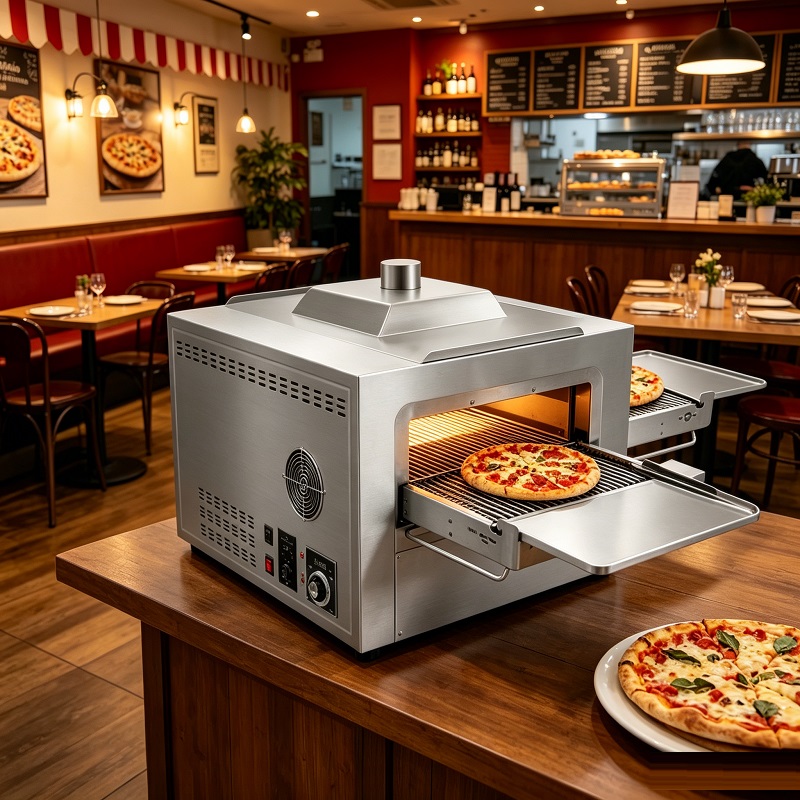 Horno de Pizza Multifuncional  - Pizza Conveyor Oven reseña y precio