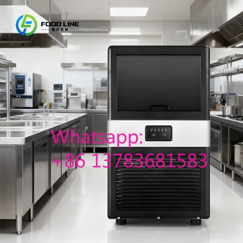 Máquina de Hielo Comercial par - Commercial Kitchen Refrigerator reseña y precio