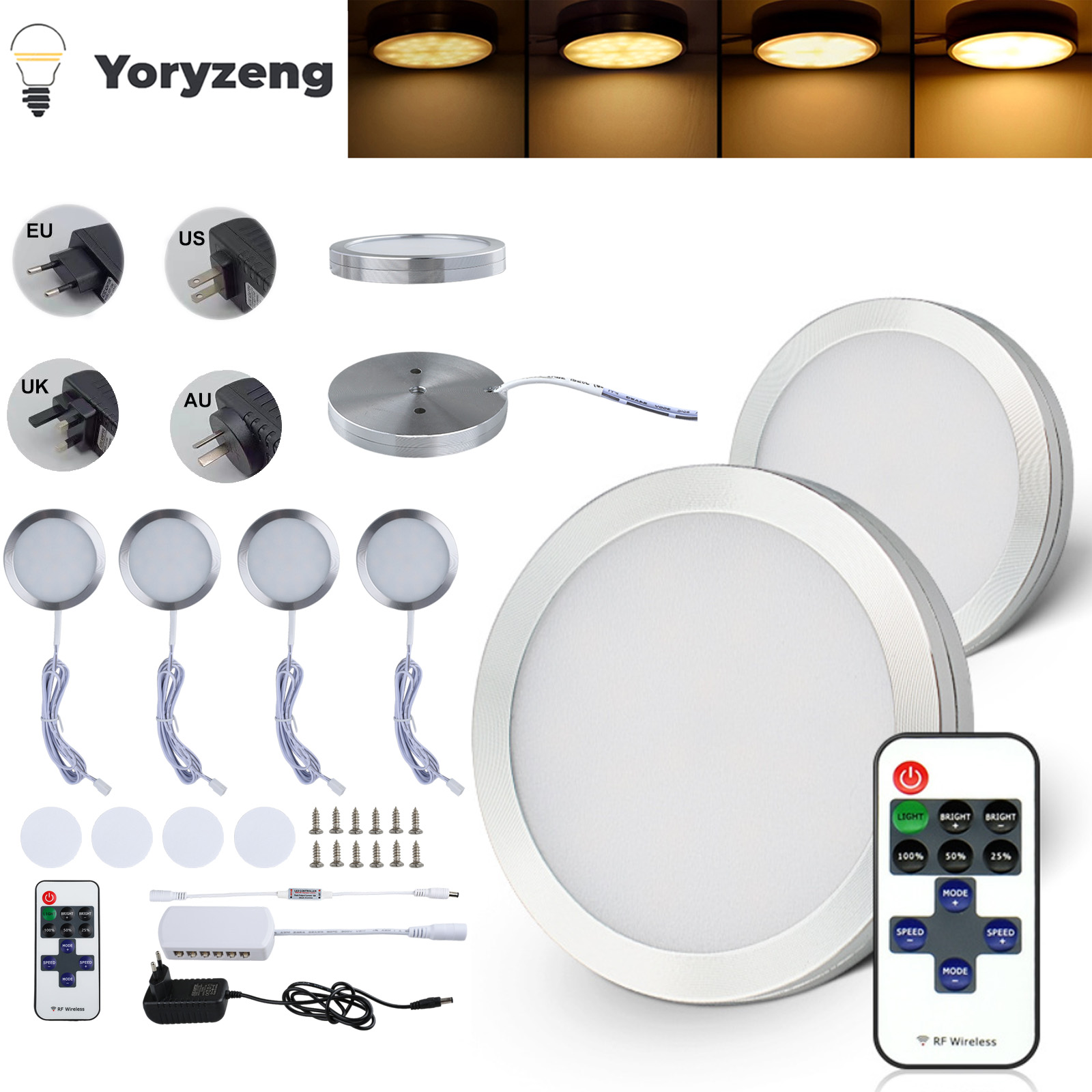 Luces LED nocturnas para debaj - Commercial Kitchen Lights reseña y precio