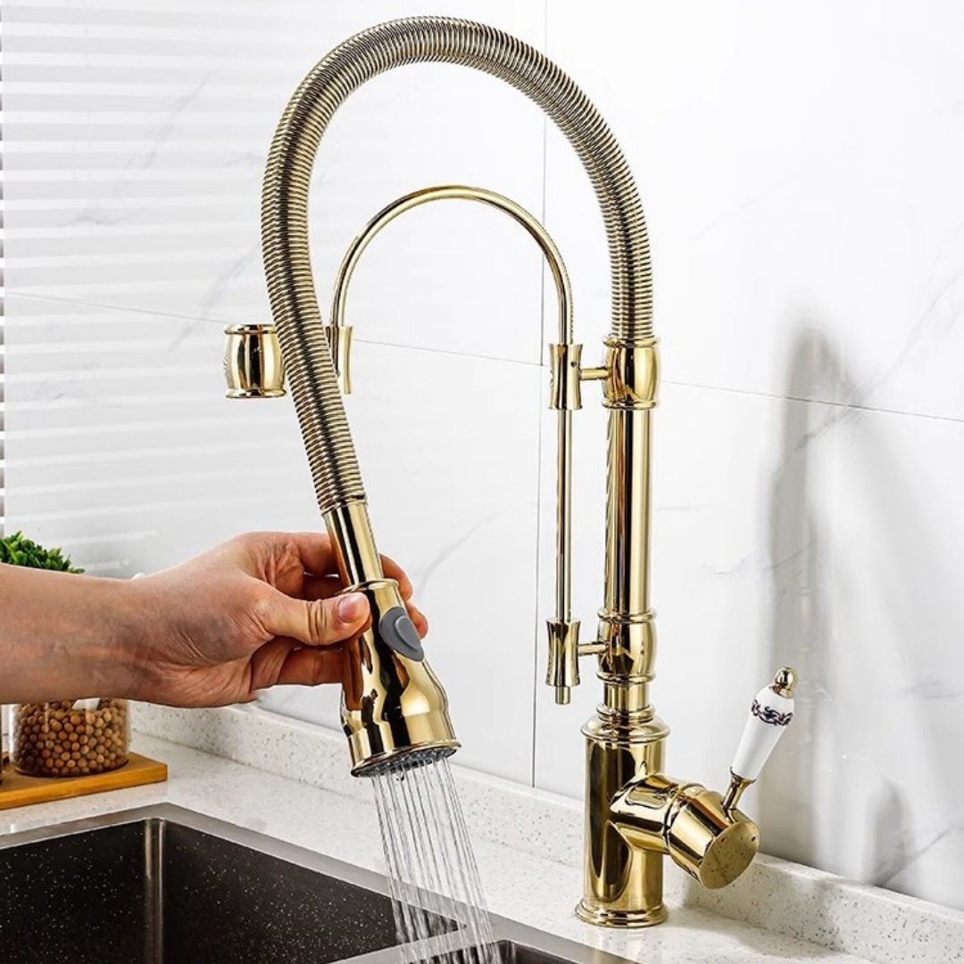 Grifo de cocina extraíble dora - Commercial Kitchen Faucet reseña y precio