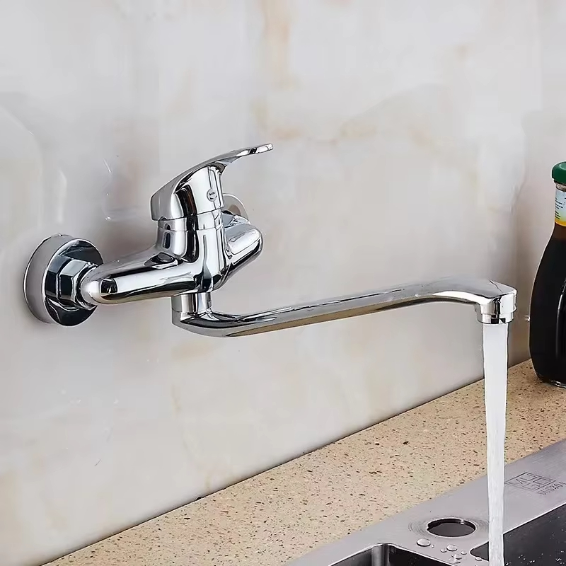 Grifo de cocina de doble orifi - Commercial Kitchen Faucet reseña y precio
