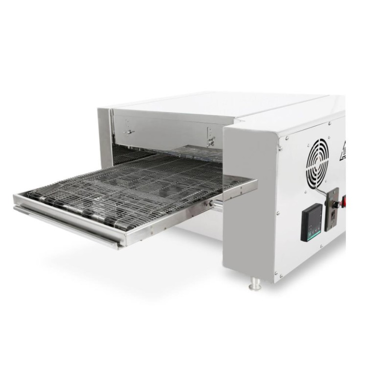 Horno de panadería industrial  - Pizza Conveyor Oven reseña y precio