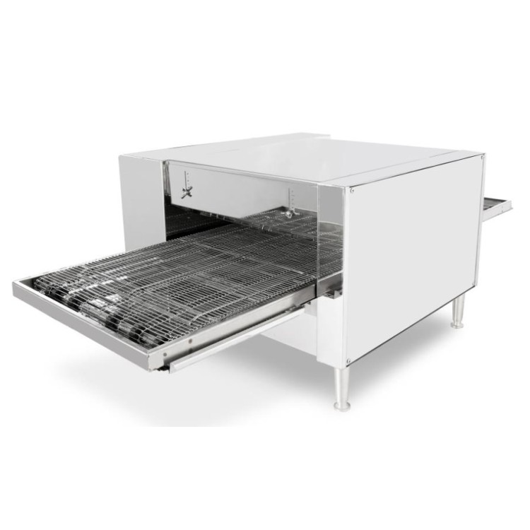 Horno de panadería industrial  - Pizza Conveyor Oven reseña y precio