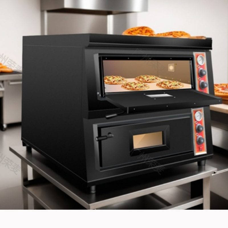 Horno de Pizza de Doble Plataf - Pizza Conveyor Oven reseña y precio