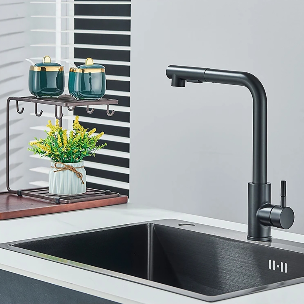 Grifo extraíble de cocina de a - Commercial Kitchen Faucet reseña y precio