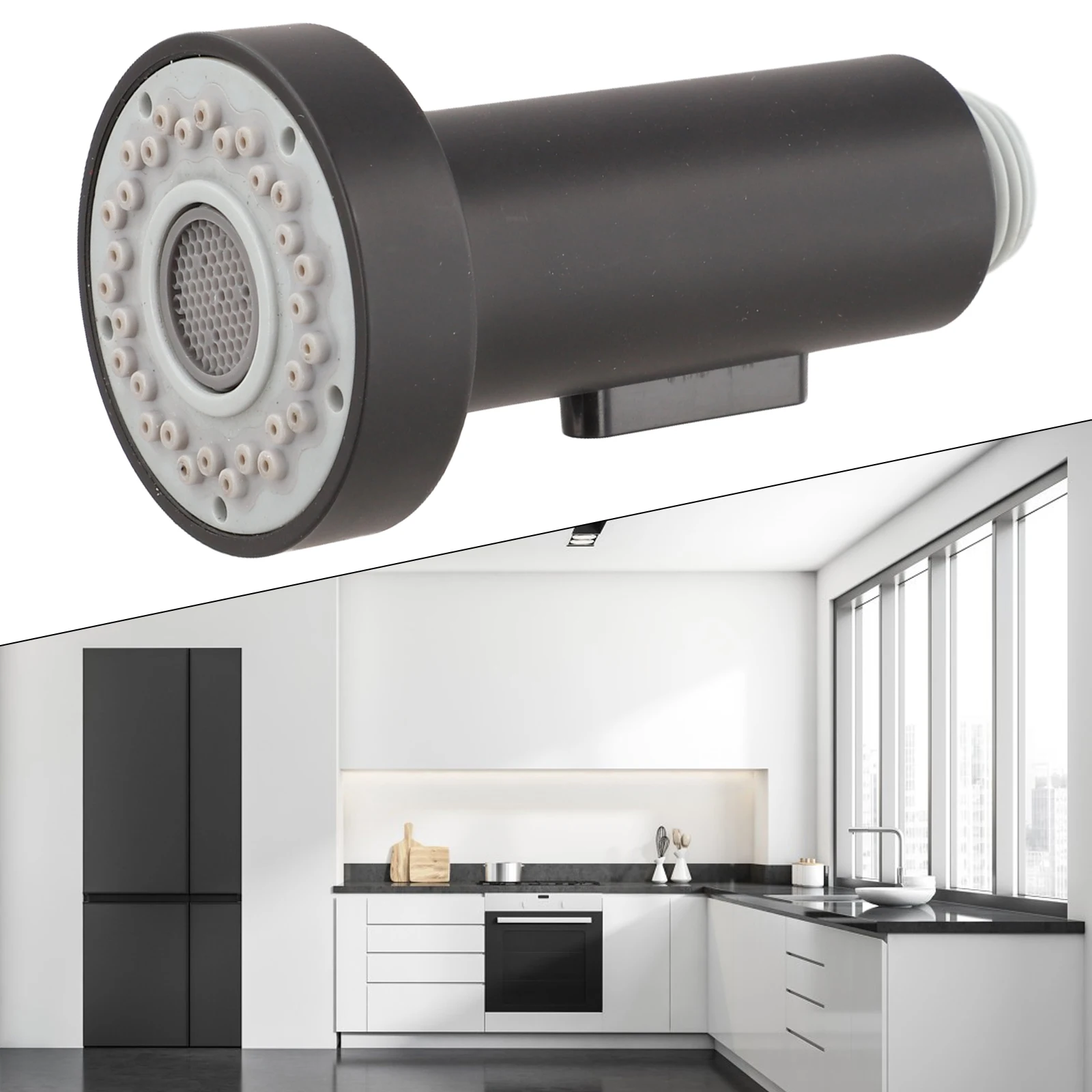 Grifo de cocina negro con acce - Commercial Kitchen Faucet reseña y precio
