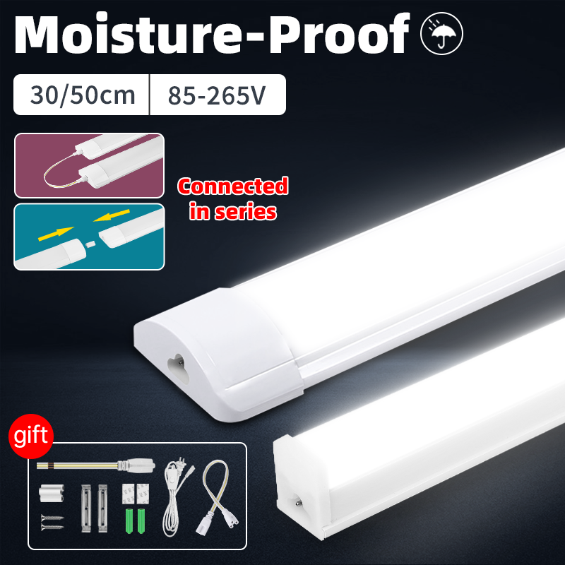 Tubo de luz Led a prueba de hu - Commercial Kitchen Lights reseña y precio