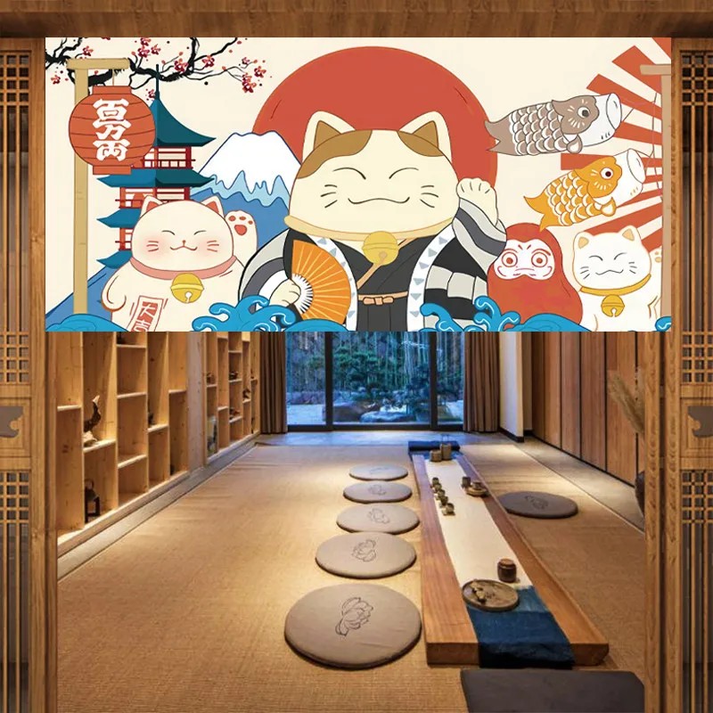 Cortina Japonesa Noren VIKAMA  - Commercial Kitchen Ceiling reseña y precio